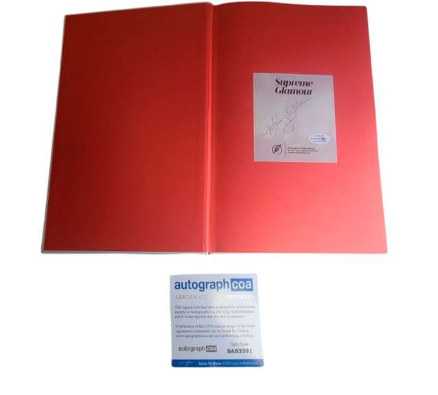 Mary Wilson Supreme Glamour Autographed Signed Book ACOA