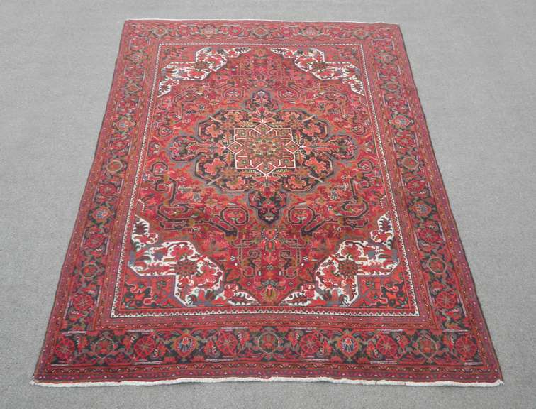 Semi Antique Persian Heriz 6.10x10.0