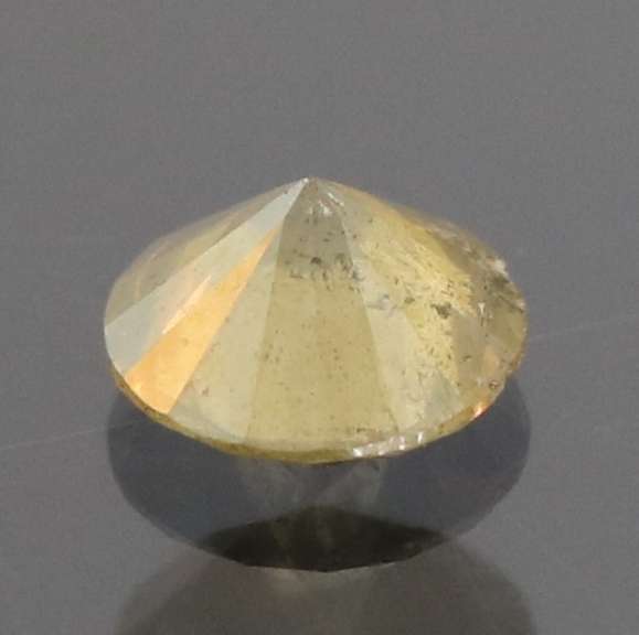 Stunning 0.29ct smooth cut Champagne Diamond solitaire