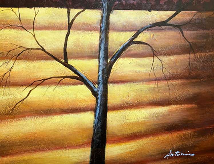 ONE OF A KIND BEAUTIFUL PAINTING ON CANVAS