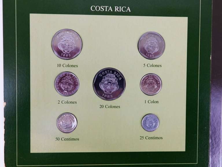 4 All Nations Coin Sets, Sealed