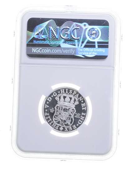 PF69 UCAM 1988 Mexico 1/4 Oz. Silver Pillar Dollar - Graded NGC