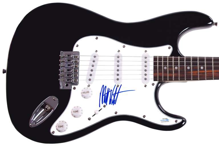 Three Days Grace Matt Walst Autographed Signed Guitar ACOA