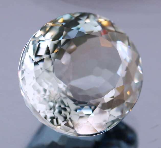 Large 25.93ct aqua blue Hydrothermal Quartz