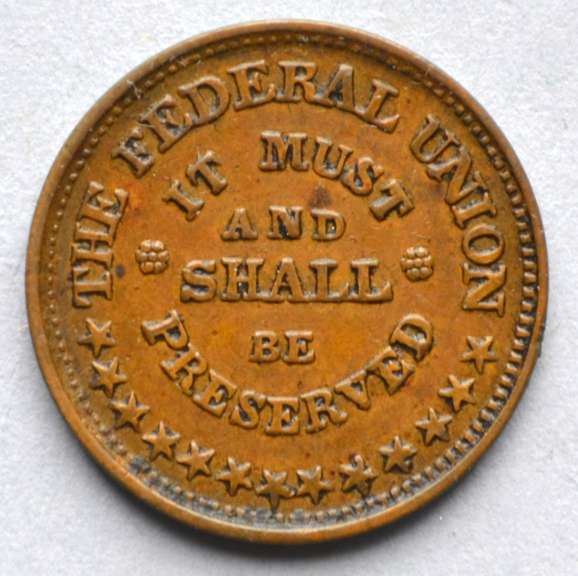 Civil War Patriotic Token.