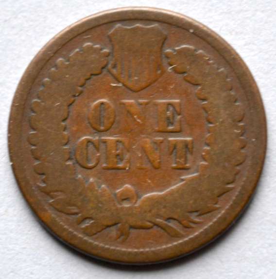 1877 Key Date Indian Cent