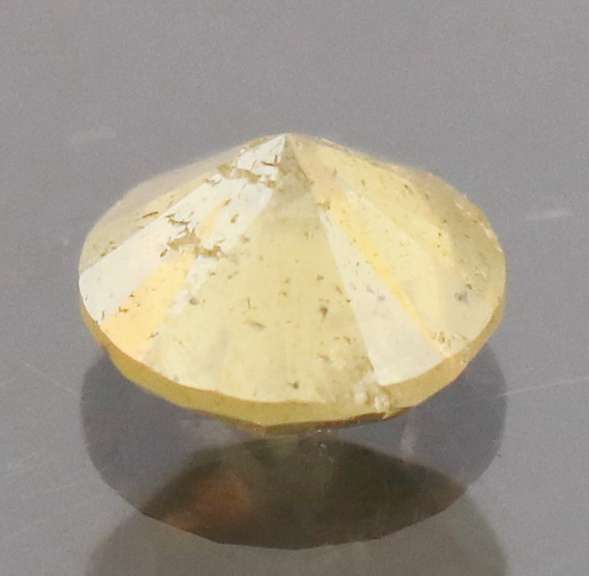 Stunning 0.53ct smooth cut Champagne Diamond solitaire