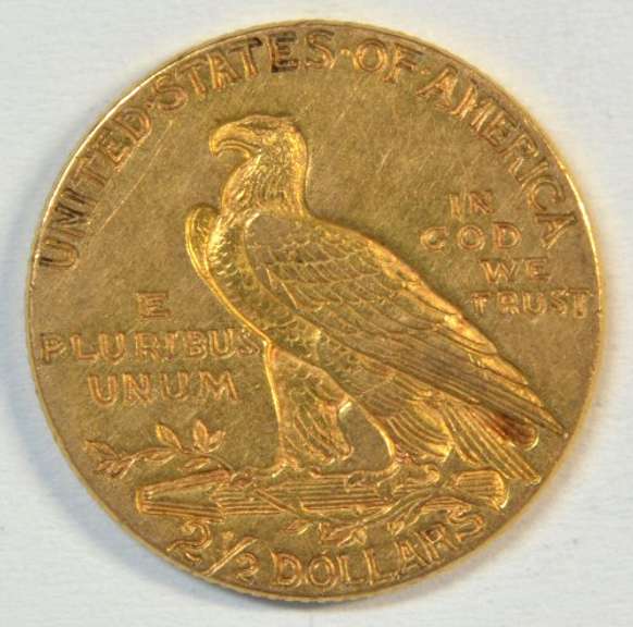 Nicer 1926 US $2.50 Indian Gold Piece. Lustrous