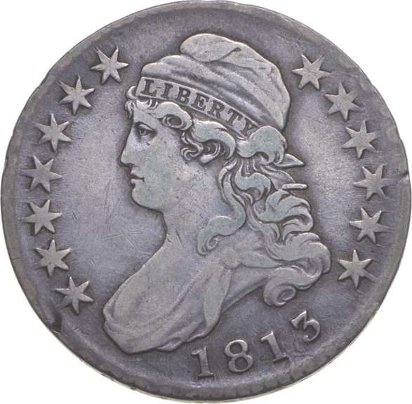 1813 Capped Bust Half Dollar - O-108