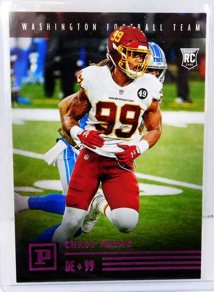 Chase Young 2020 Panini Rookie Football Card