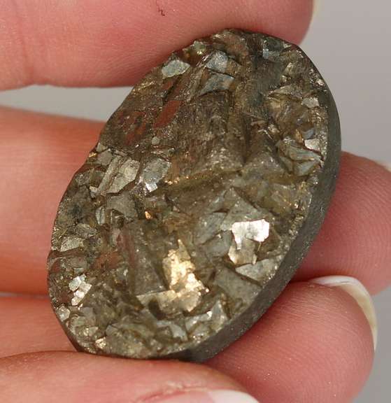 Real 104.37ct untreated Pyrite druzy