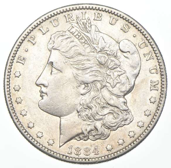1884-S Morgan Silver Dollar