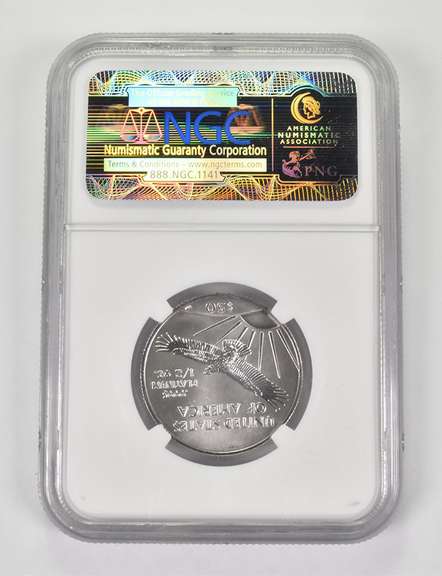 MS69 1997 $50 American Platinum Eagle 1/2 Oz. .999 Fine Platinum NGC