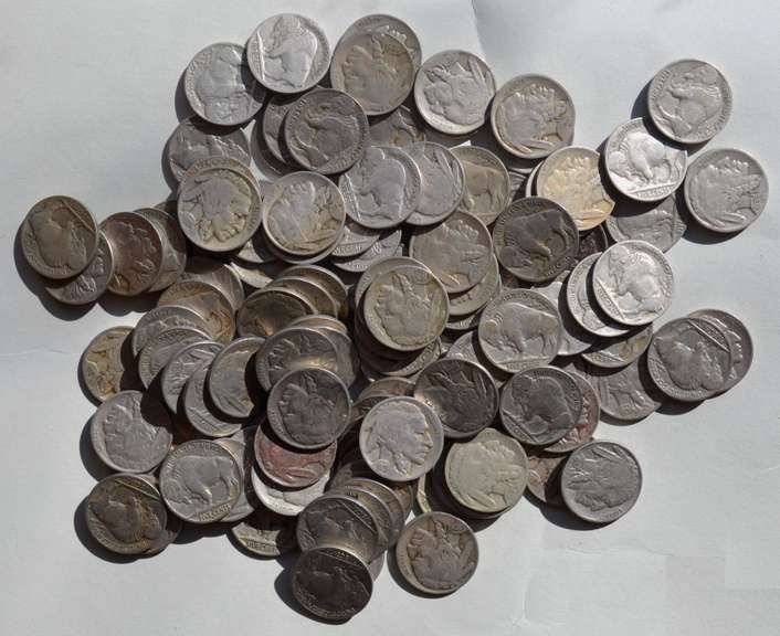 120 Full Date Buffalo Nickels