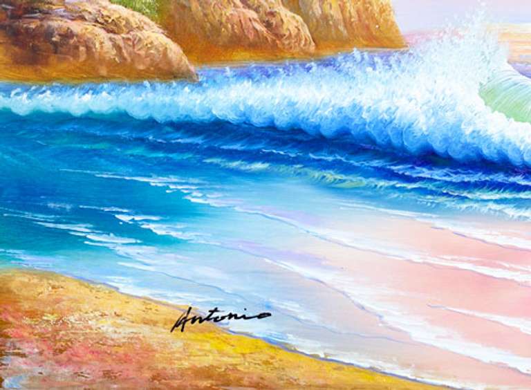 ONE OF A KIND BEAUTIFUL PAINTING ON CANVAS