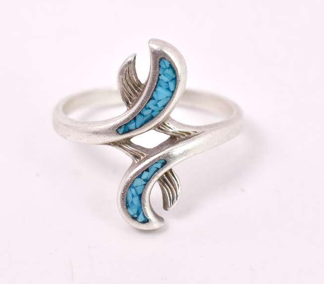 Turquoise Ring in Sterling Silver
