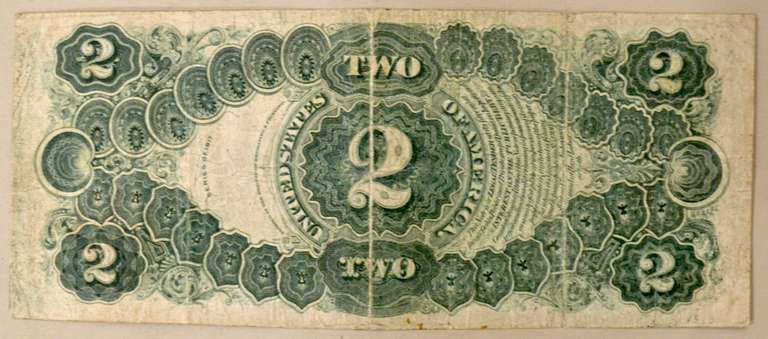 $1 Series 1917 $2 US Note