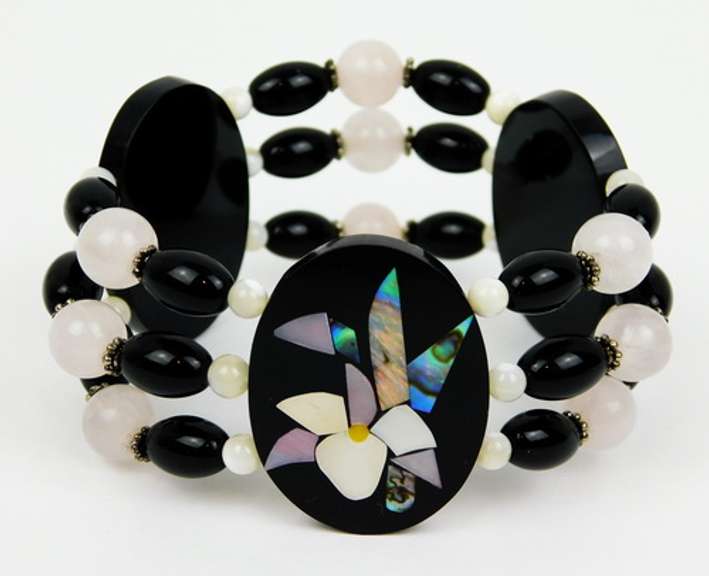 Lee Sands Vintage Gemstone Bracelet