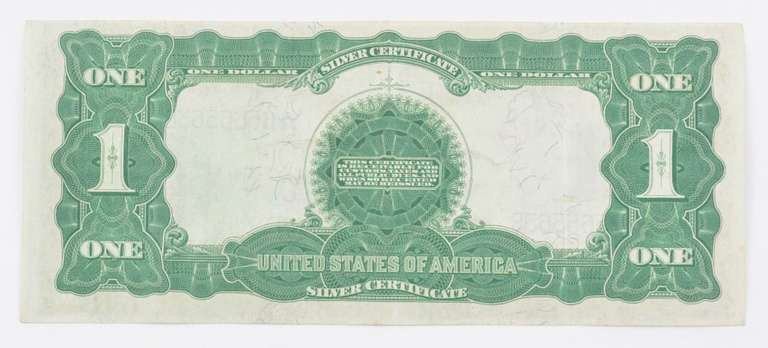 1899 $1 Black Eagle United States Silver Certificate - Large Note