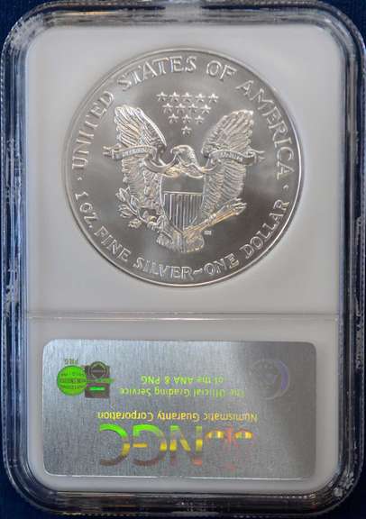 2002 American Silver Eagle NGC MS69