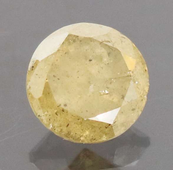 Stunning 0.53ct smooth cut Champagne Diamond solitaire