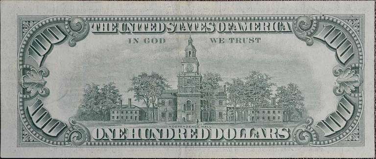 Series 1966 $100 United States Note, Circulated FR1550