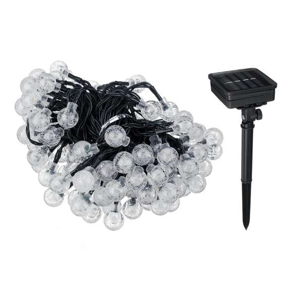 12M 8 Modes 100 LED Solar String Light Fairy Lamp