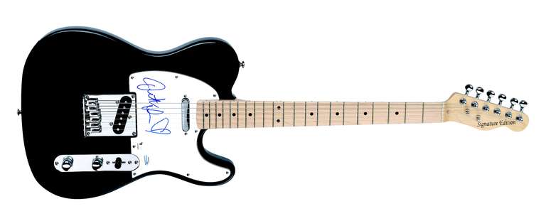 Juliette Lewis Autographed Signed Guitar ACOA