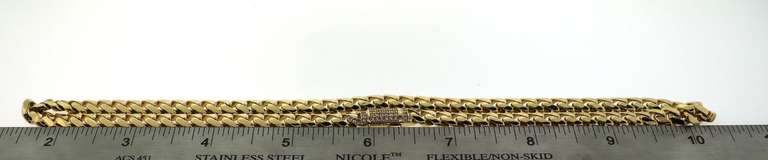 Elegant Handmade Italian 14k Gold Curb Chain Necklace