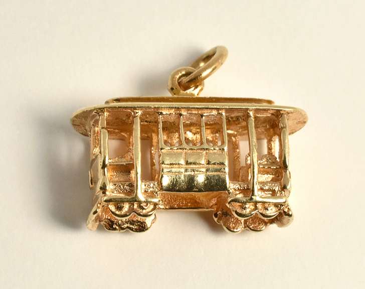Sweet Cable Car/Trolley 14k Charm