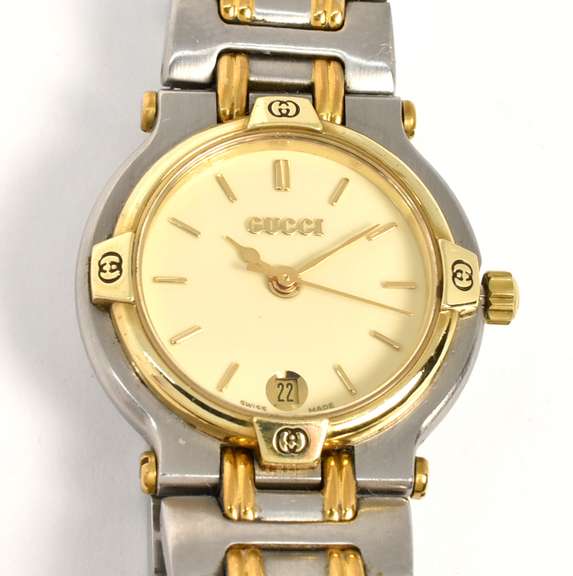 Luxury Gucci Women's Watch in SS & Gold