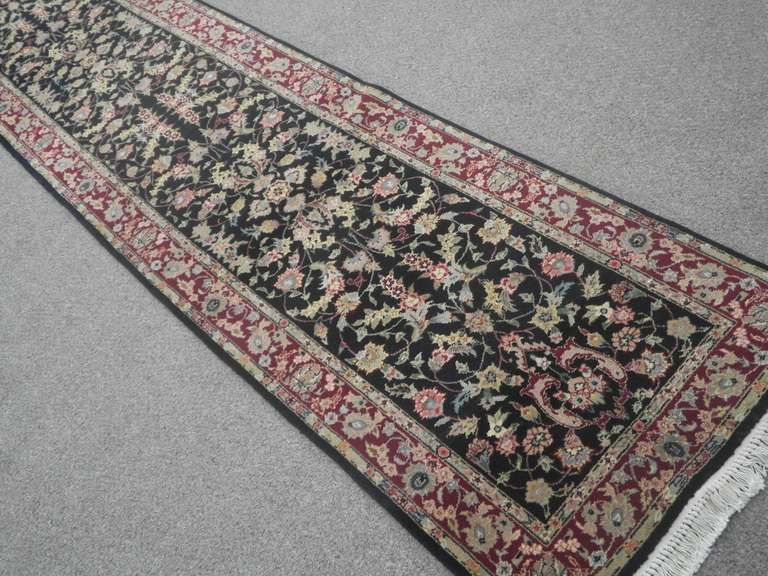 Silk Highlighted Kashan Design 2.3x10.0