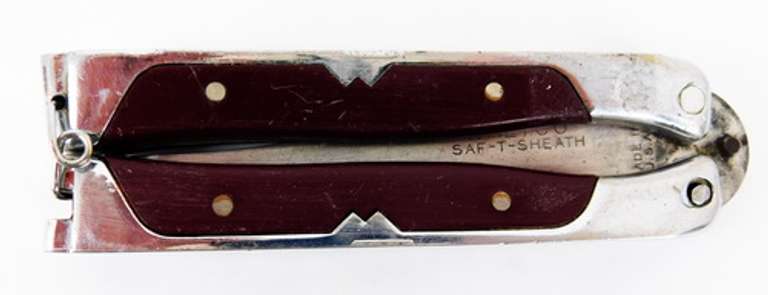 Vintage Waltco Saf-T-Sheath Switch Knife
