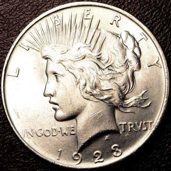 1923 Peace Dollar BU
