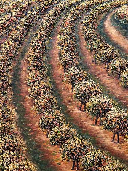 Textured Italian Style Landscape