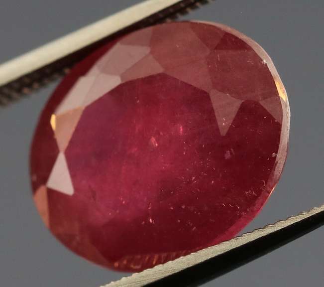Rich blood red 7.66ct Ruby from Madagascar