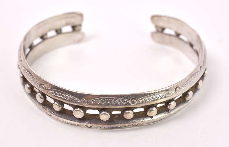 Heavy Bracelet in Sterling Silver