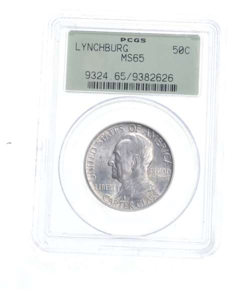 MS65 1936 Lynchburg Commemorative Half Dollar - Graded PCGS