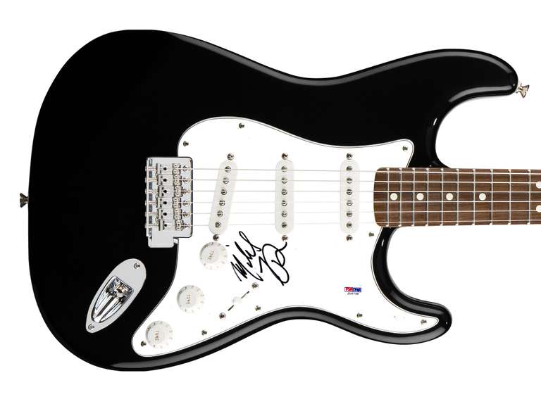 We Are Scientists Michael Tapper Autographed Signed Guitar PSA