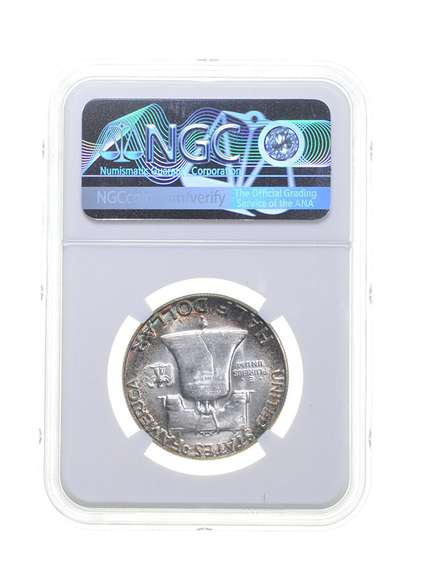 MS66 1955 Franklin Half Dollar - Graded NGC