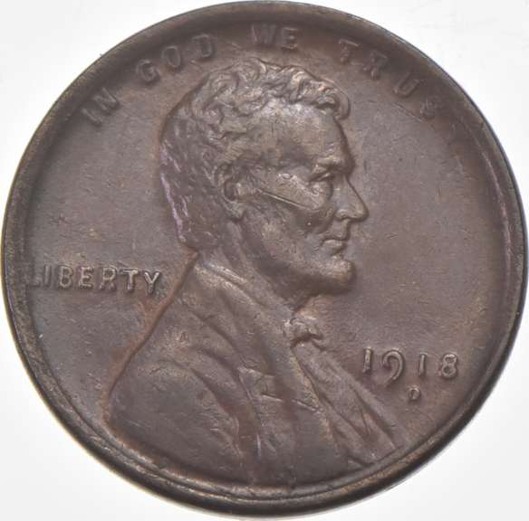 1918-D Lincoln Wheat Cent