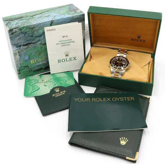 Rolex GMT Master II Two Tone Watch