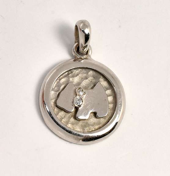 Fun WG Scottie Dog Pendant