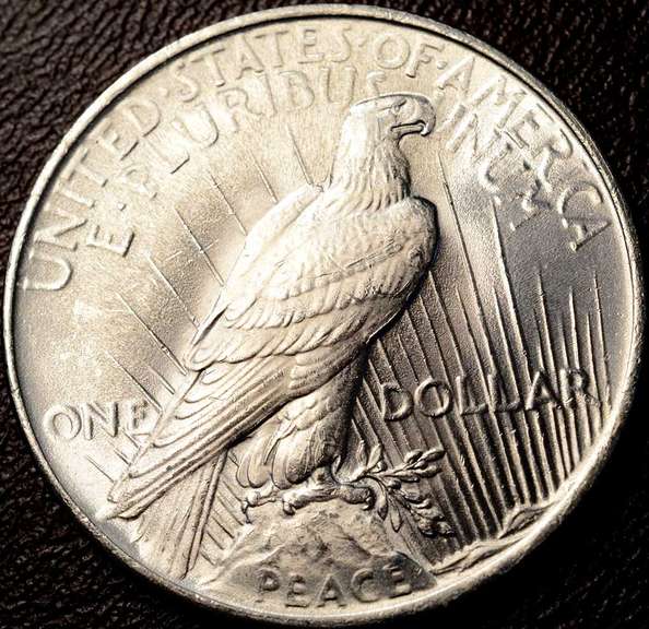 1923 Peace Dollar BU