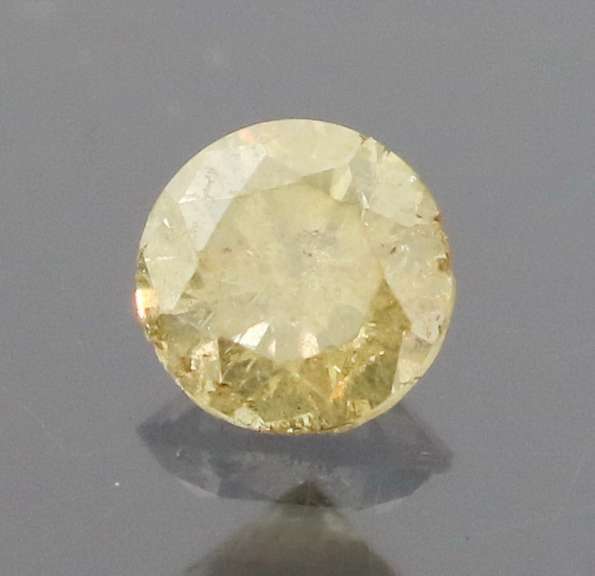 Glittering .22ct champagne Diamond solitaire
