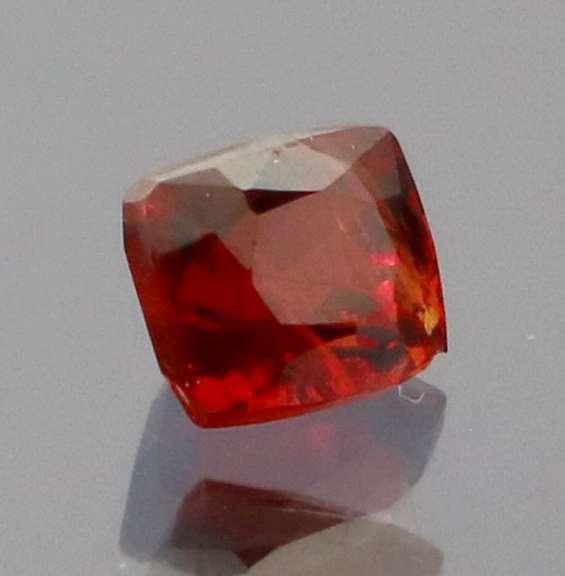 Glittering .42ct top black cherry red Spinel