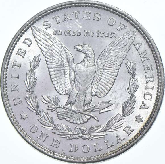 1887 Morgan Silver Dollar - Toned