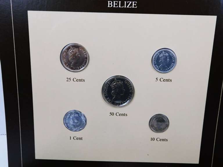 4 All Nations Coin Sets, Sealed