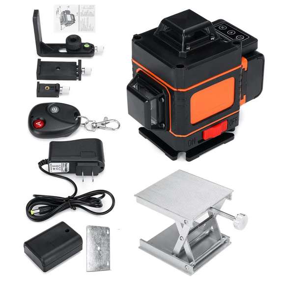 4D 16 Lines Laser Level Green Light Self Leveling