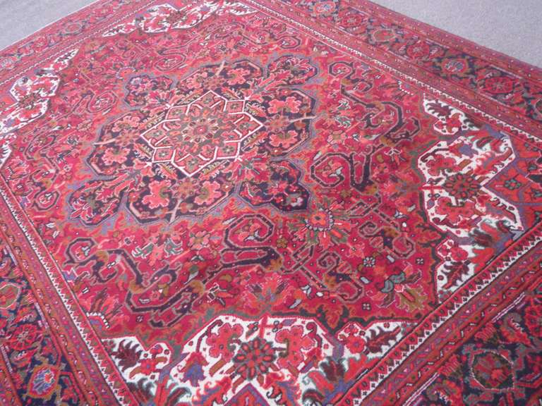 Semi Antique Persian Heriz 6.10x10.0